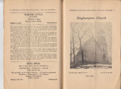 Historical Sketches: Christ Church Batteaux, Church of the Redeemer, Duntroon, St Paul's, Singhampton Anglican Churches in the Nottawa area including Christ Church Batteaux, Church of the Redeemer Duntroon, St Paul's Singhampton, Creemore, Stayner, Collingwood, Wasaga Beach